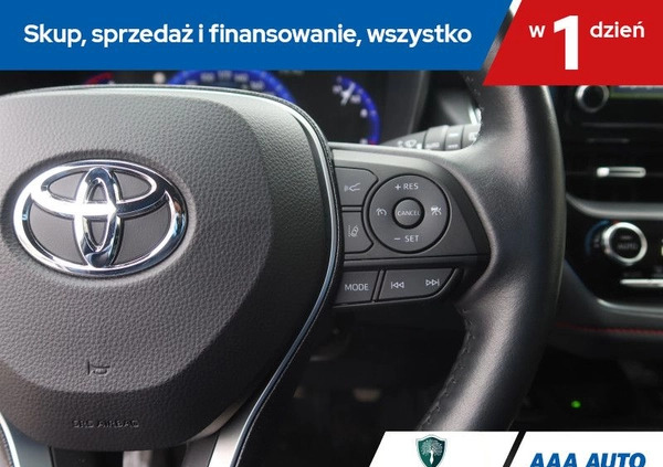 Toyota Corolla cena 107001 przebieg: 21412, rok produkcji 2021 z Miastko małe 301